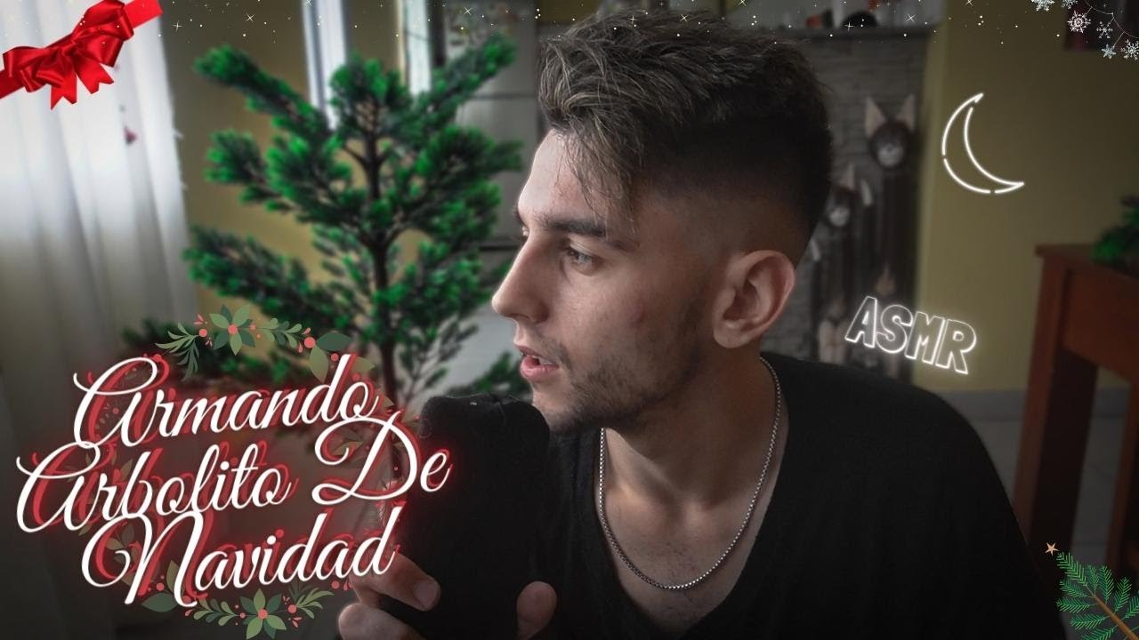 ASMR - ARMANDO el ARBOLITO de NAVIDAD 🎄 DECORANDO HABITACION (Room Tour) - ASMR Español Argentina