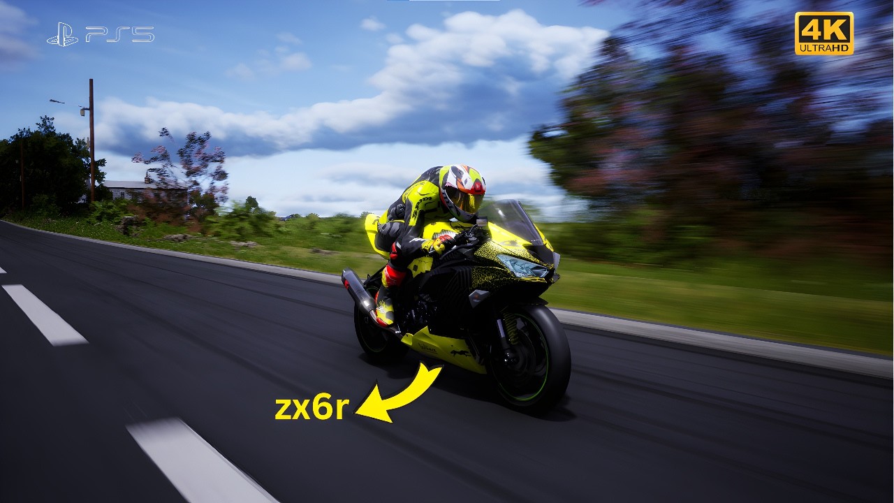 Kawasaki ninja 2020 zx6r 636 Brutal  Freeform Ride || 4k HDR quality || ps5 gameplay