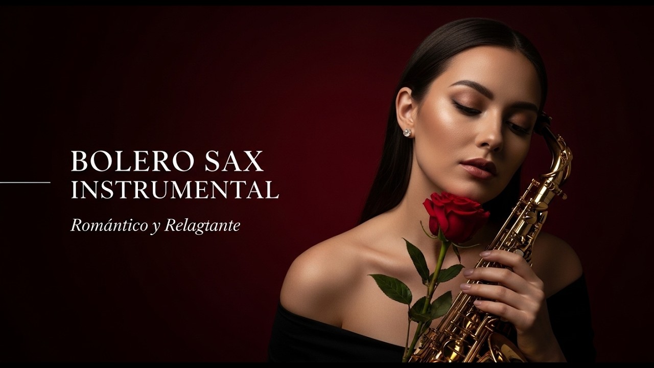 Latin Bolero Sax Instrumental Night | Sax Romántico de Amor Nocturno