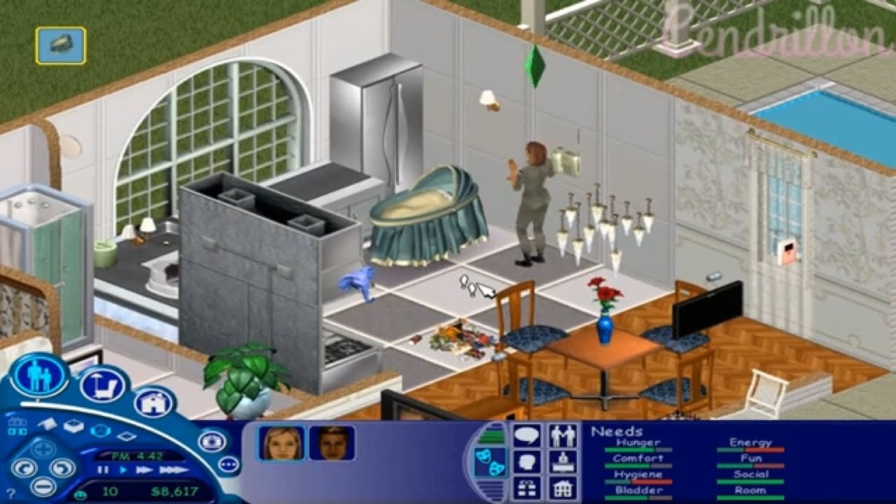 The Sims 1 Longplay (No Commentary) -  Part 10 - New Baby, New House, New Life!