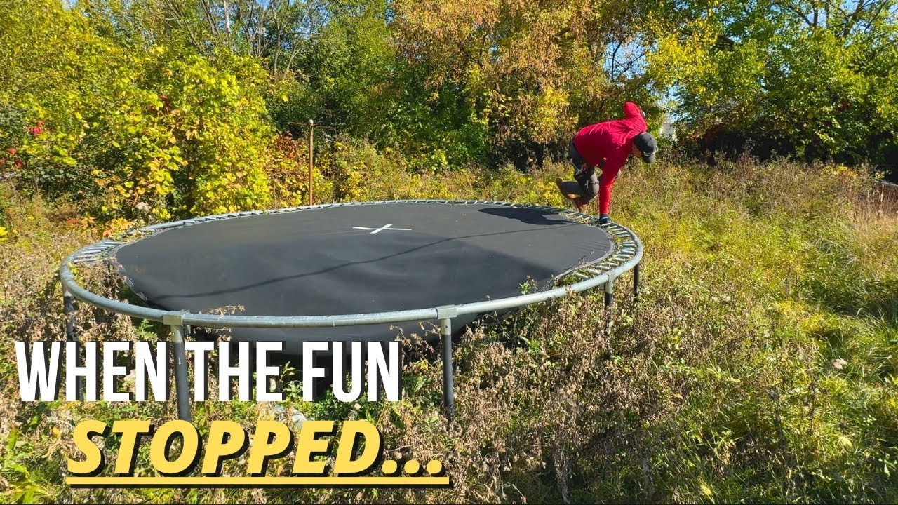 A Backyard Gone Quiet, and a Trampoline That Said Everything