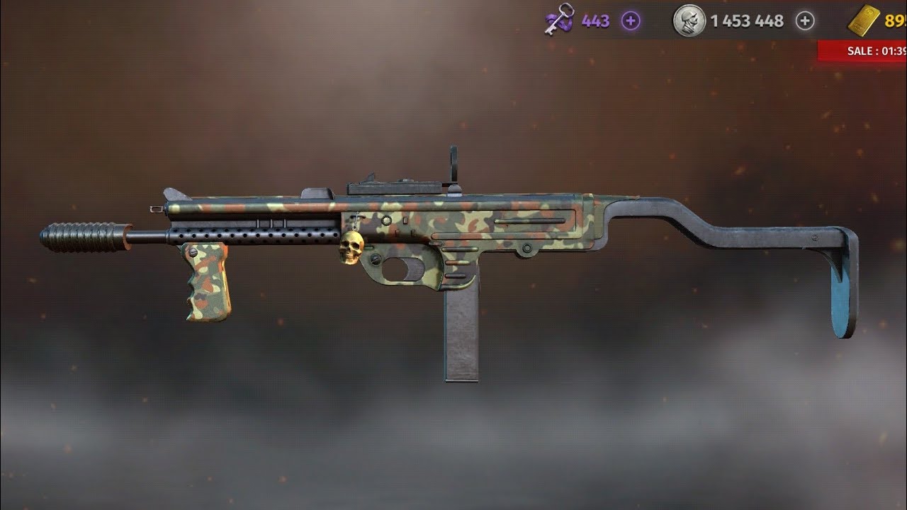 World War 2 Battle Combat Legendary Sub machine gun OG-43 MAX damage brawl Gameplay