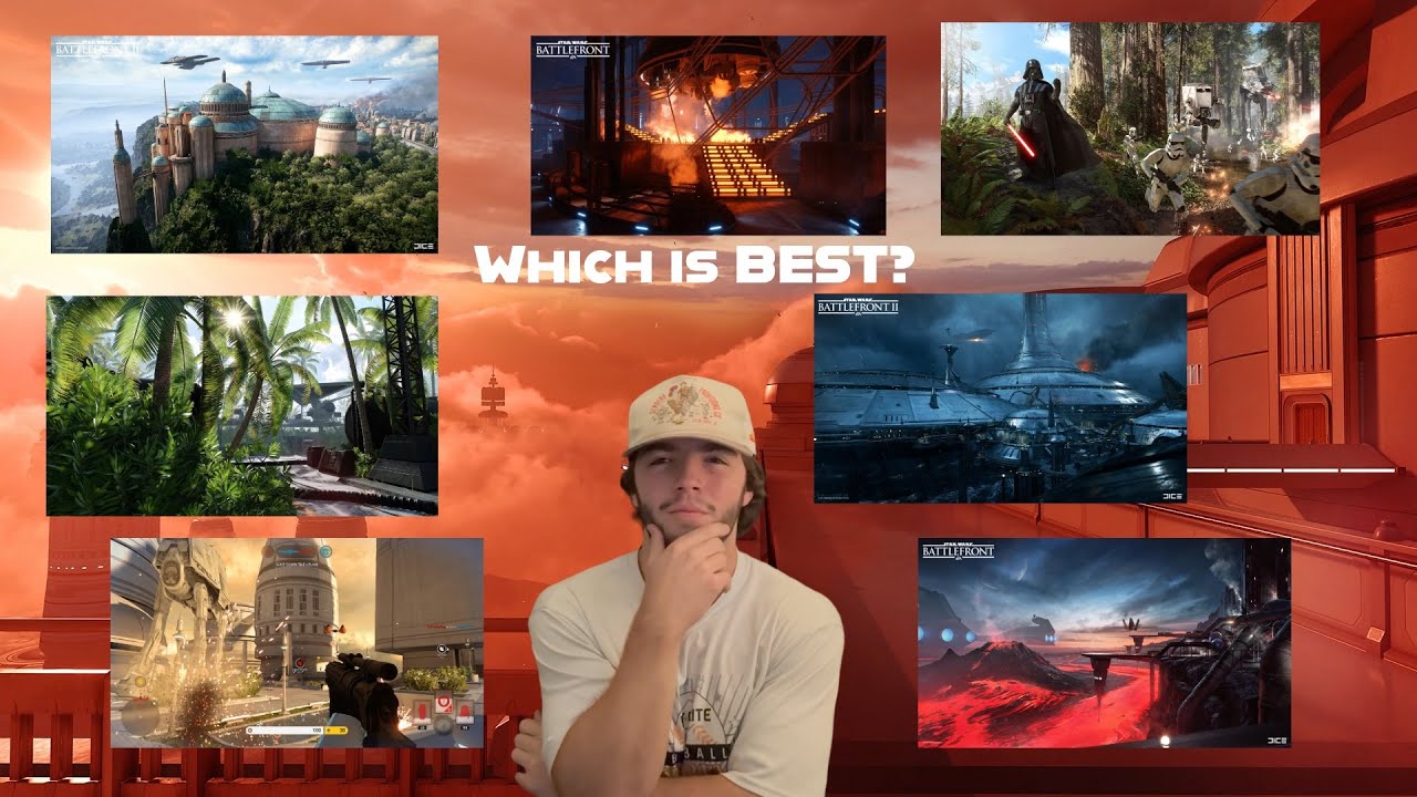 Top 10 Maps in the Battlefront Franchise (Large Scale) 