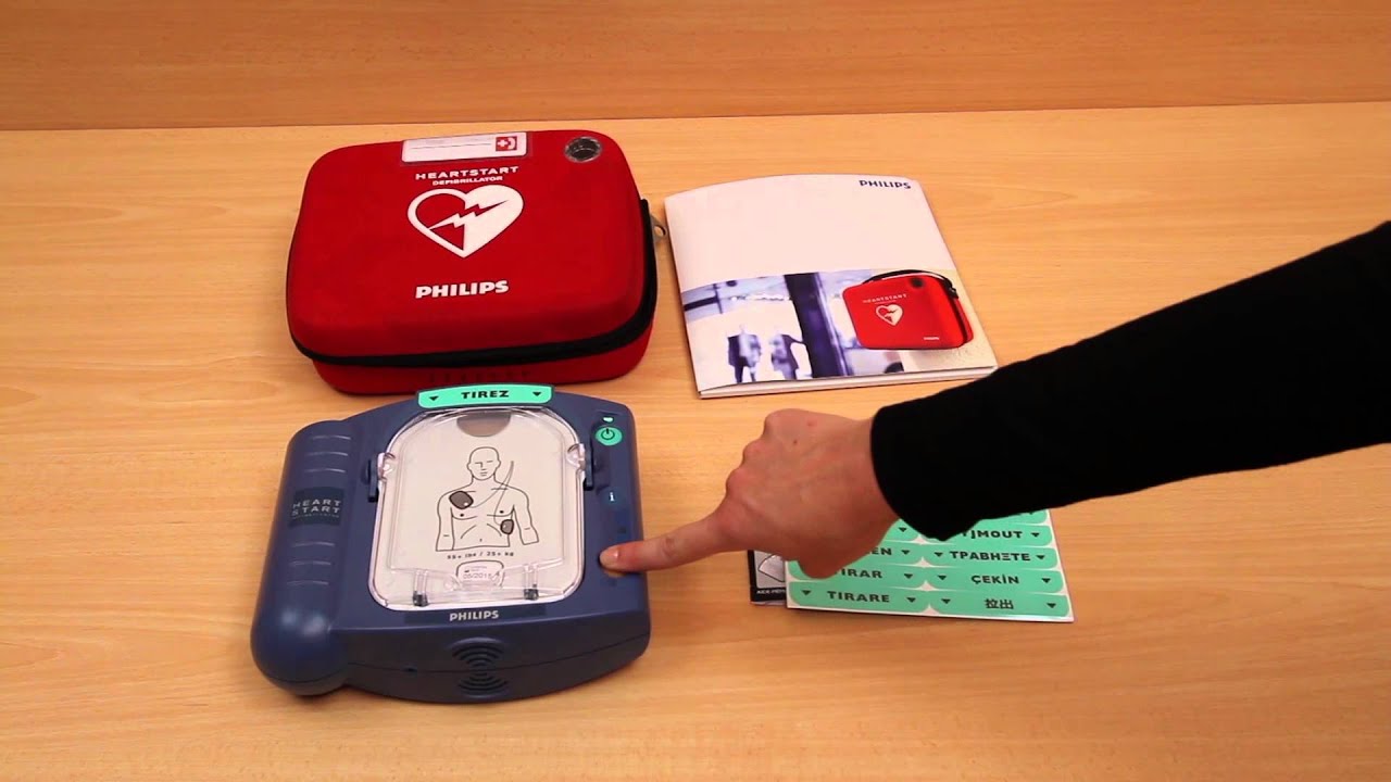 Heart Start HS1 : Mise en service