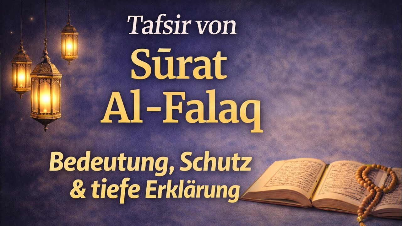 Tafsīr von Sūrat Al-Falaq – Bedeutung & tiefe Erklärung