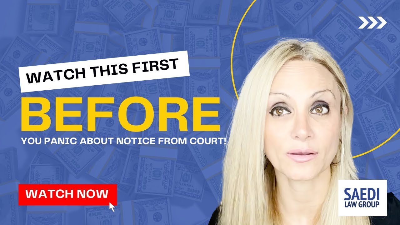 Once You File Your Case, Don't Panic or Freak Out! Just Talk to Your Lawyer.