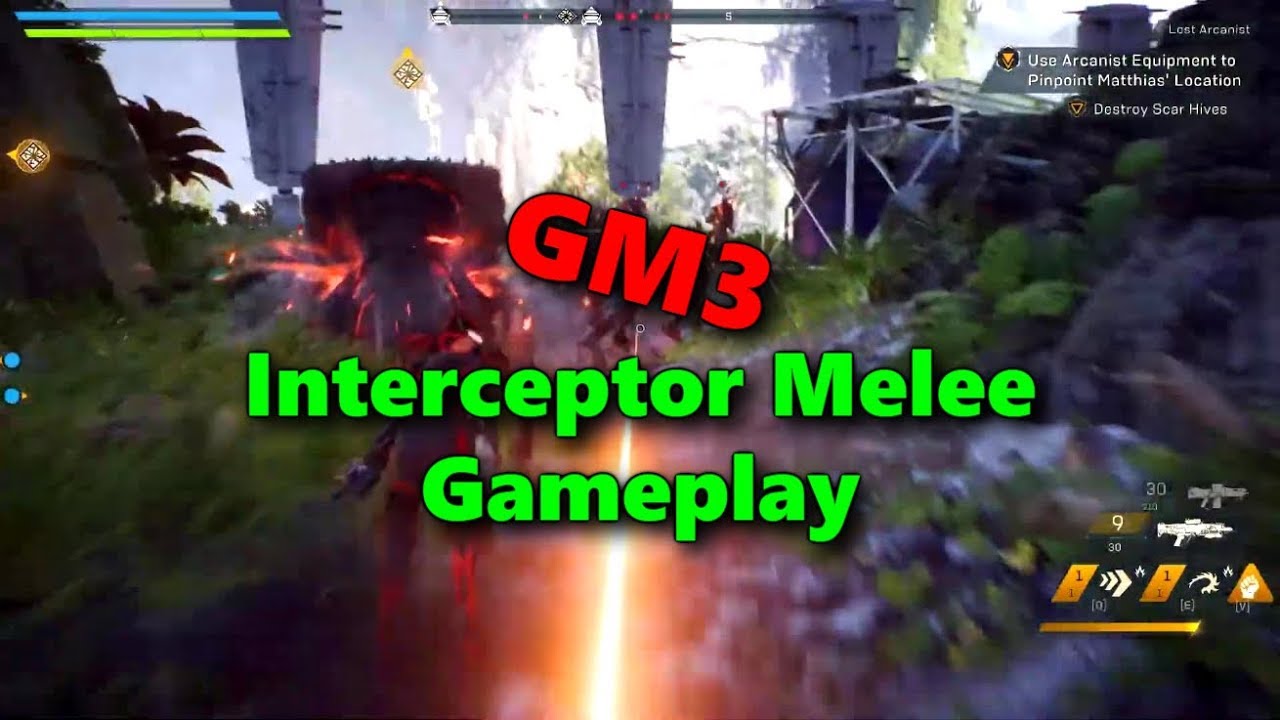 GM3 - Legendary Contract - Interceptor Melee Solo Gameplay | Anthem