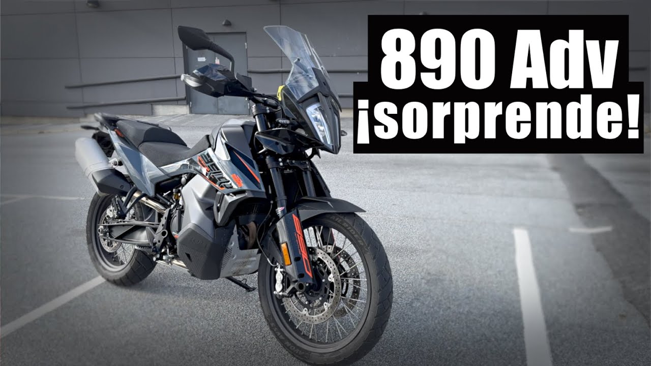 Viene LISTA para la Aventura KTM 890 Adv la moto que quieres tener para viajar!