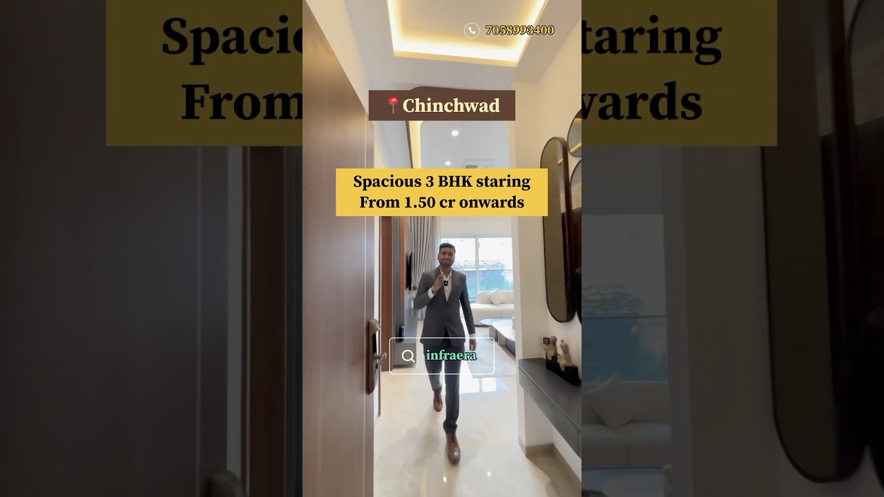 Spacious carpets 3 bhk flats in chinchwad starting from 1.50 cr onwards #3bhk #yt #luxuryhomes