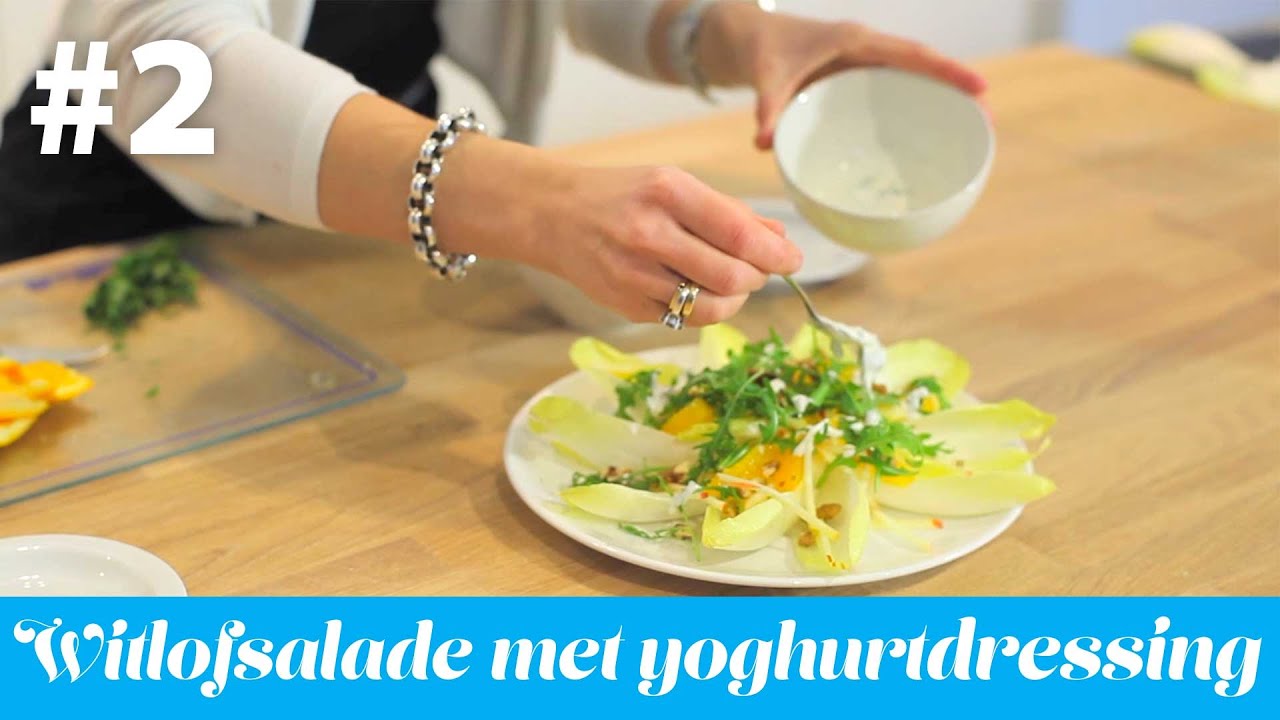 #2 - Witlofsalade met yoghurtdressing - Receptenvideo's Cure4Life