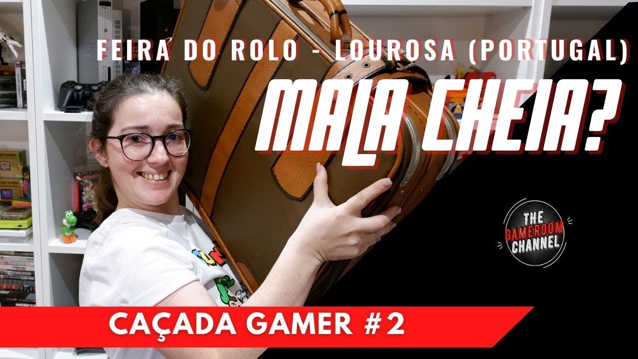 ✅CAÇADA GAMER #2: FEIRA DO ROLO LOUROSA (PORTUGAL) PT1 - PSP + GAME BOY E MUITO MAIS