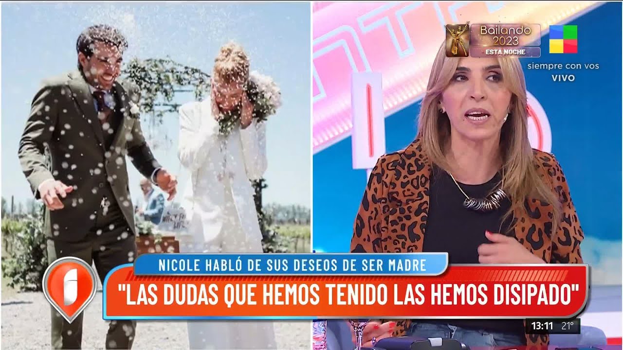 Detalles exclusivos de la boda de Nicole Neumann y Manu Urcera