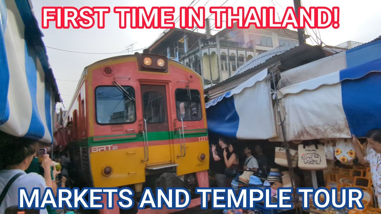 Thailand Day 3: Mae Klong Railway Market, Damnoen Saduak floating market, and the Dragon Temple