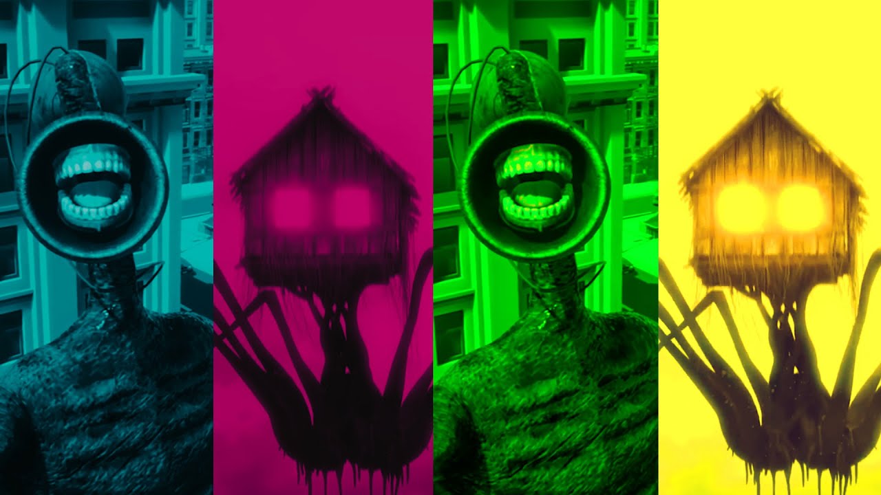 House Head VS Siren Head - Coffin Dance (COVER)