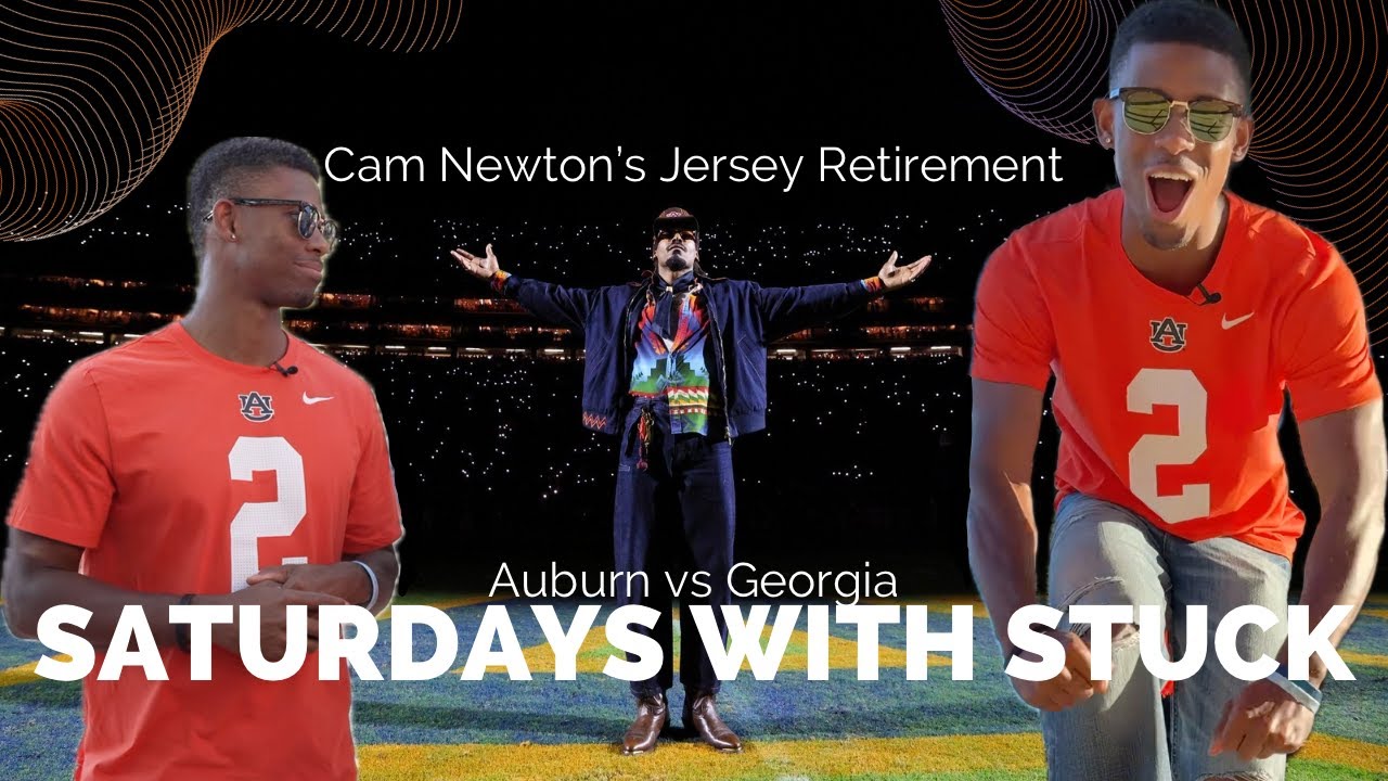 Auburn vs Georgia CFB 2025 | Cam Newton's Jersey Retirement | Saturdays With Stuck