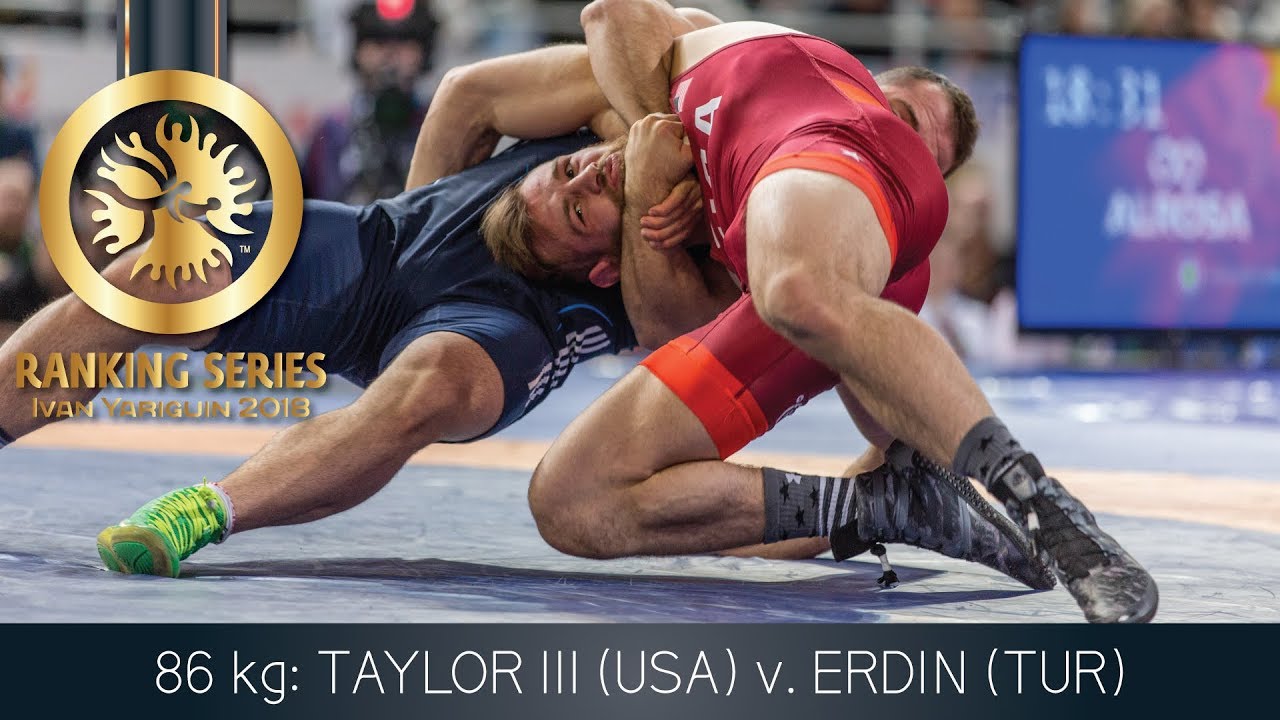 GOLD FS - 86 kg: D. TAYLOR III (USA) v. F. ERDIN (TUR)