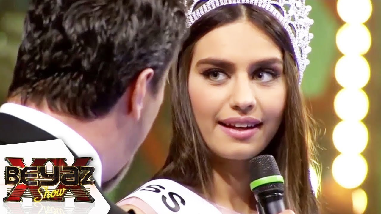 Beyaz, Amine Gülşe'nin Okuluyla Dalga Geçiyor! - Beyaz Show