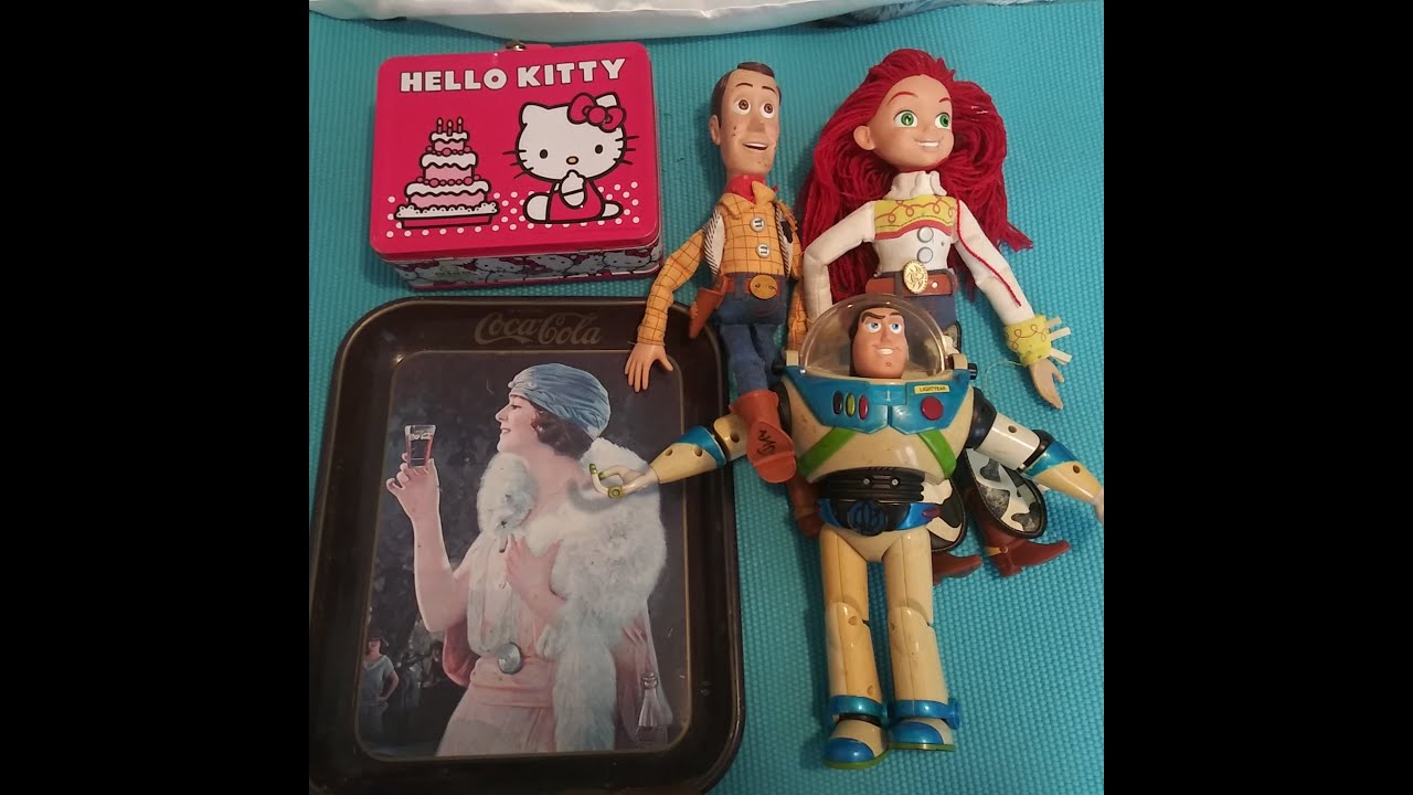 Thrift/Retail Therapy * Old Vintage Looking Coca Cola Tray & More * Not Sponsored * TikTok Style