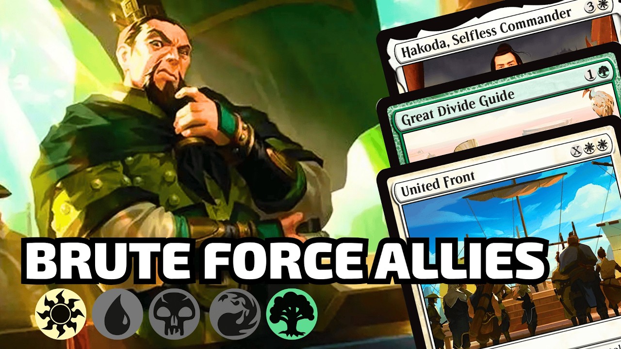 🟢⚪THESE Allies Aren't Messing Around! | MTG Arena Selesnya Avatar Standard