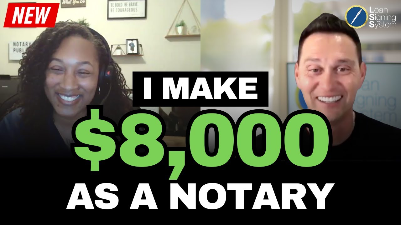 From $80K in Debt to $8,000/Month as a Notary Signing Agent! (Florida)