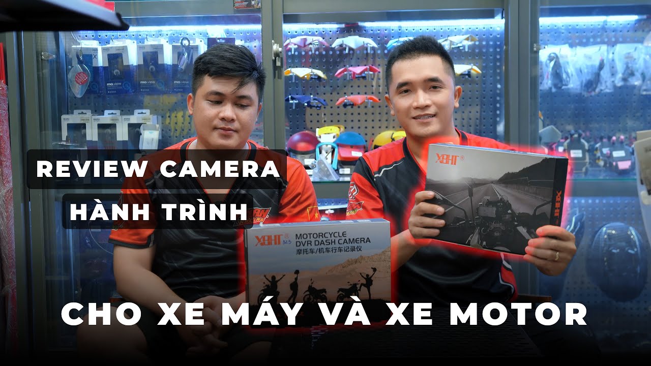 Review camera hành trình cho xe máy và xe motor | XBHT