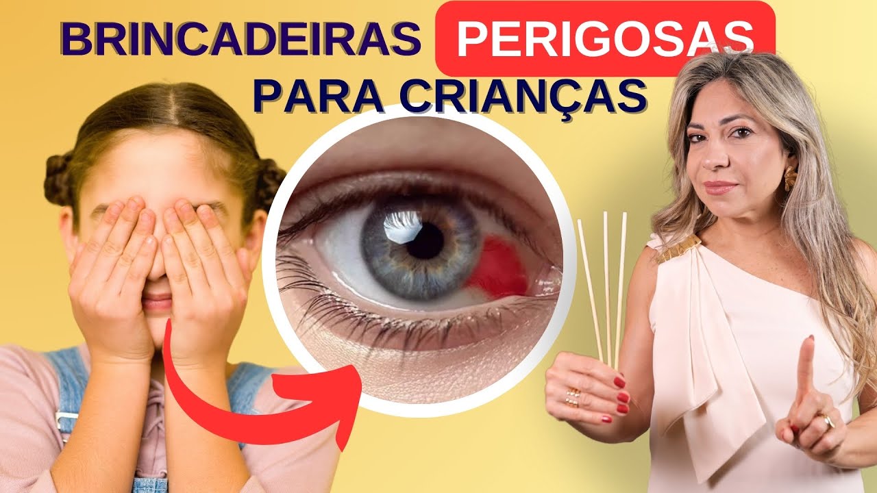 Como Evitar Acidentes Oculares Em Crian&ccedil;as!