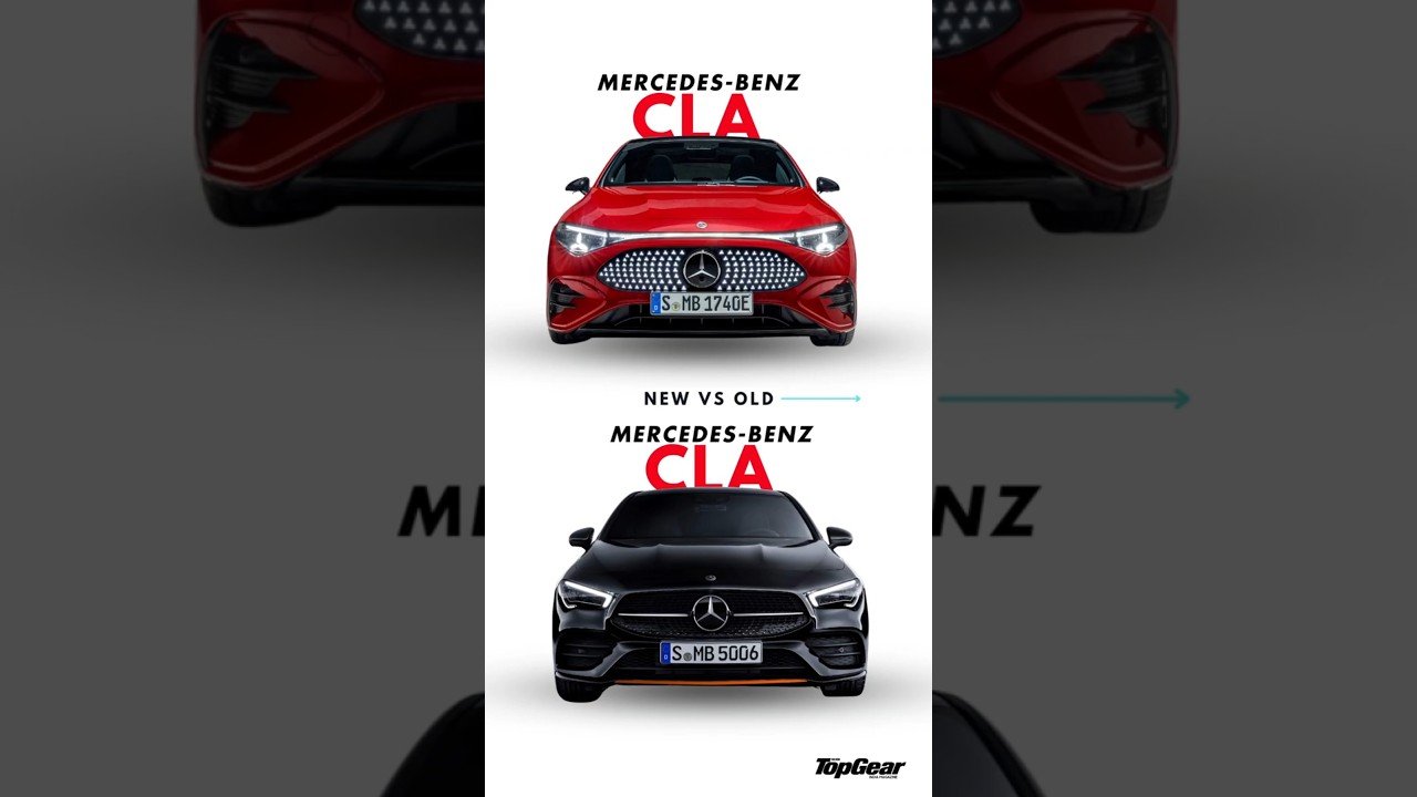 Mercedes-Benz CLA: New vs Old