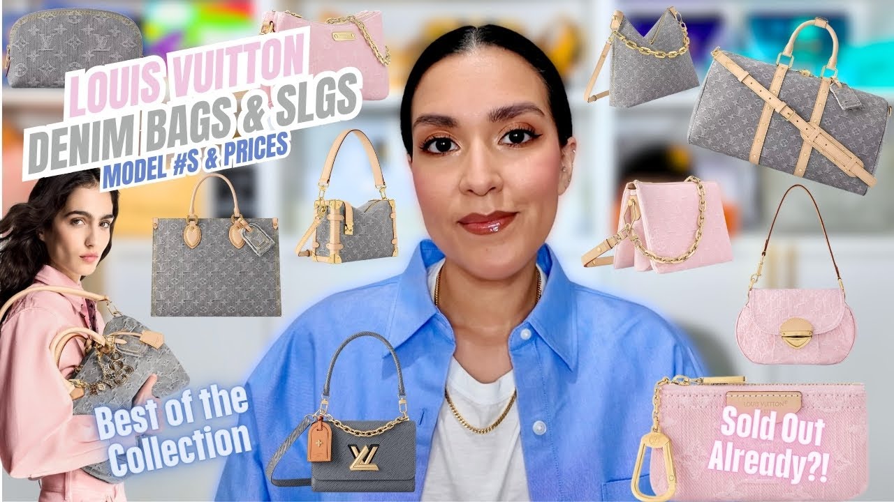 Louis Vuitton’s New Denim Bags & Small Leather Goods