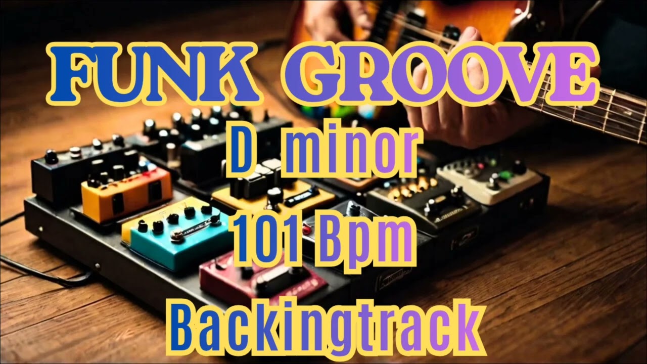 D Minor Funk Groove | 101 BPM Tight Pocket Backing Track