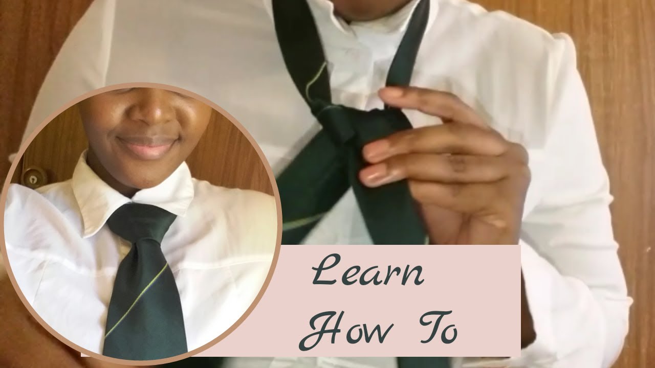 HOW TO TIE A TIE | TUTORIAL | 2020 | SOUTH AFRICAN YOUTUBER