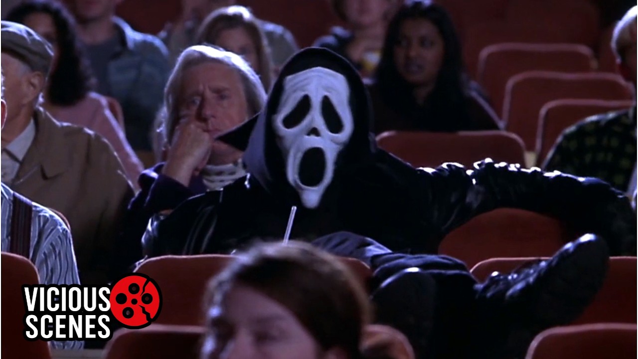 Scary Movie (2000) - Killed in Front of The Whole Movie Theatre | Vicious Scenes