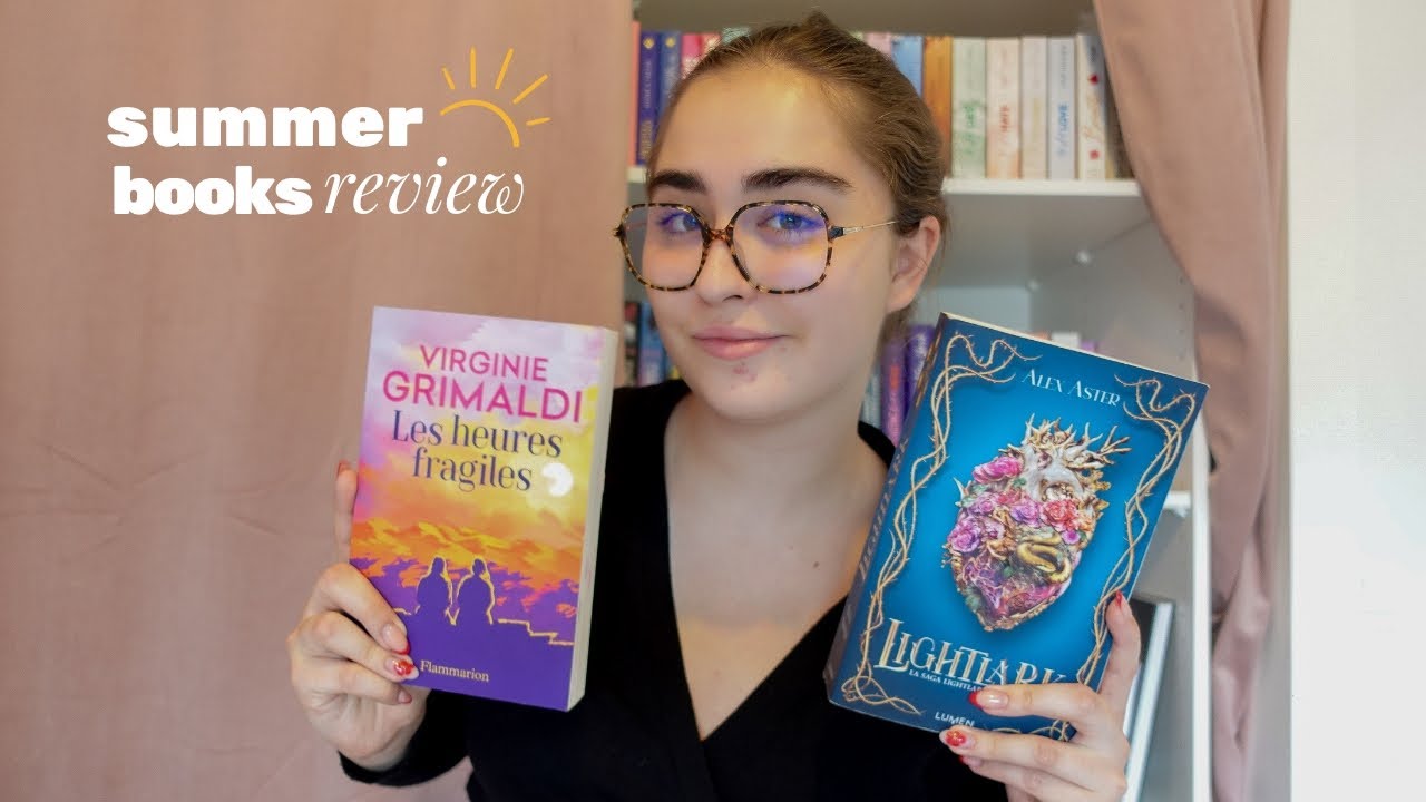SUMMER REVIEW ☀️ - mon avis sur mes livres lus cet été 🫶🏻