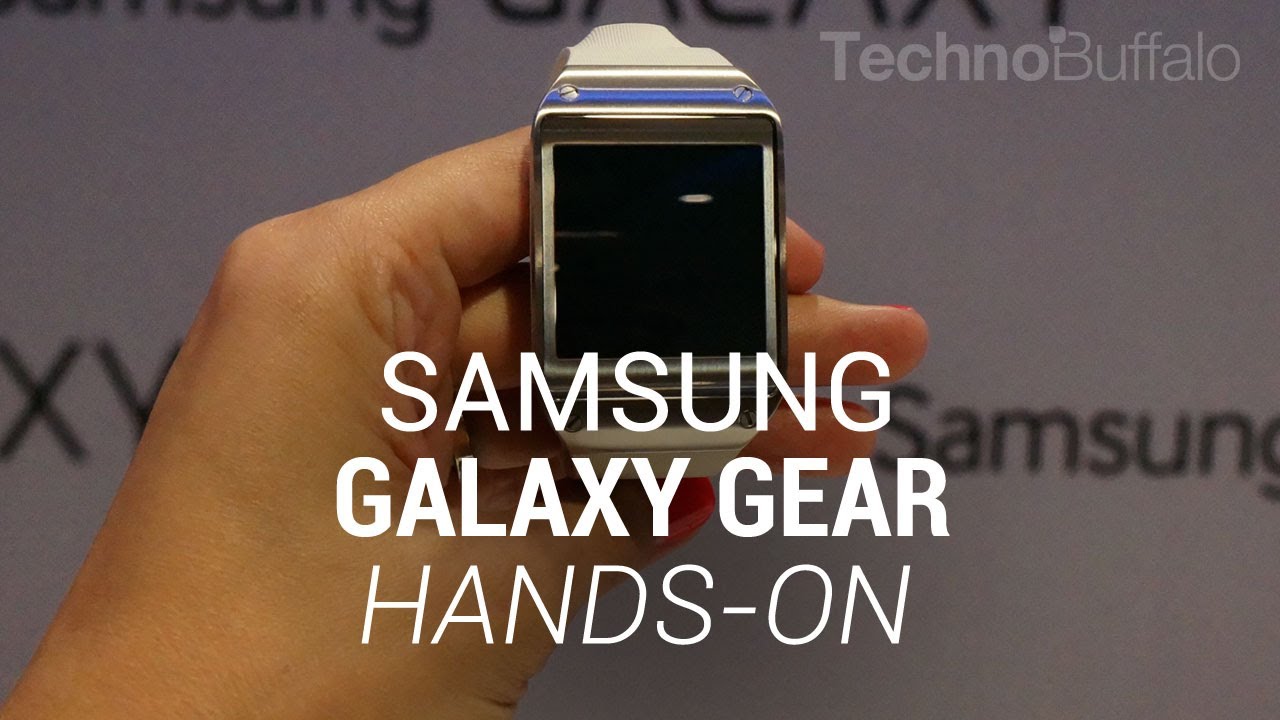 Samsung Galaxy Gear Hands On