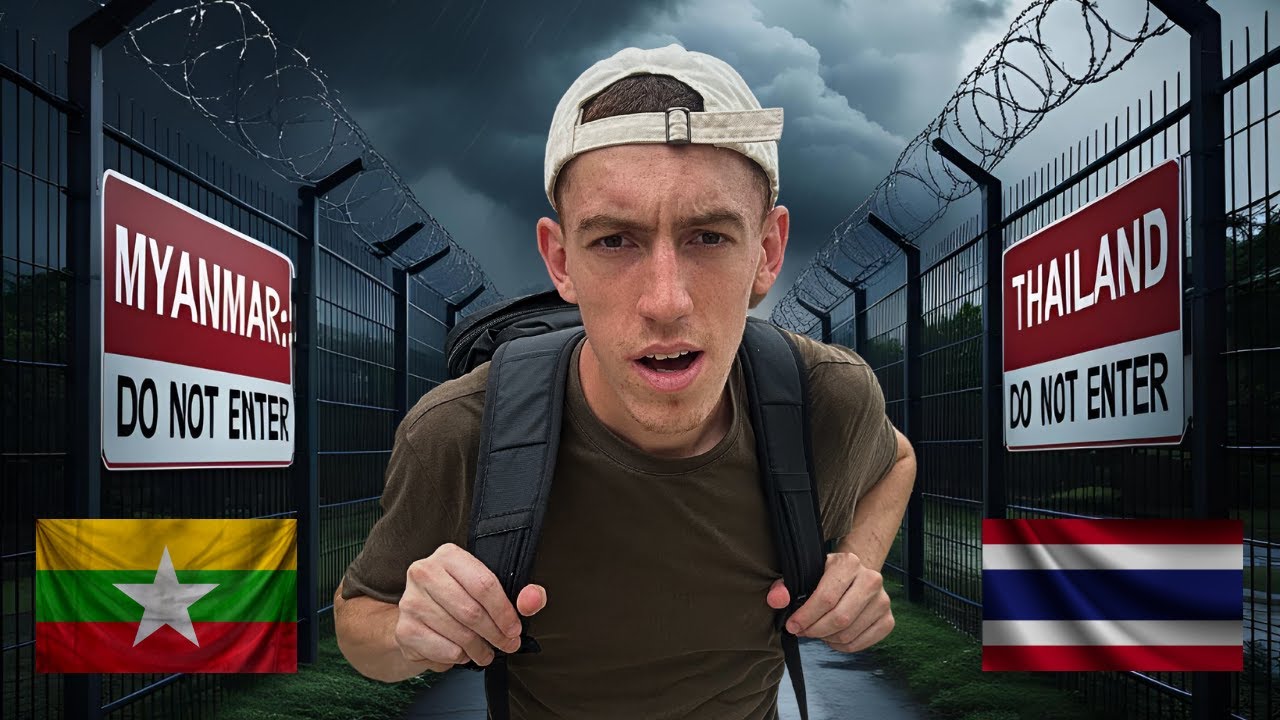 I Visit The Border Between Myanmar and Thailand