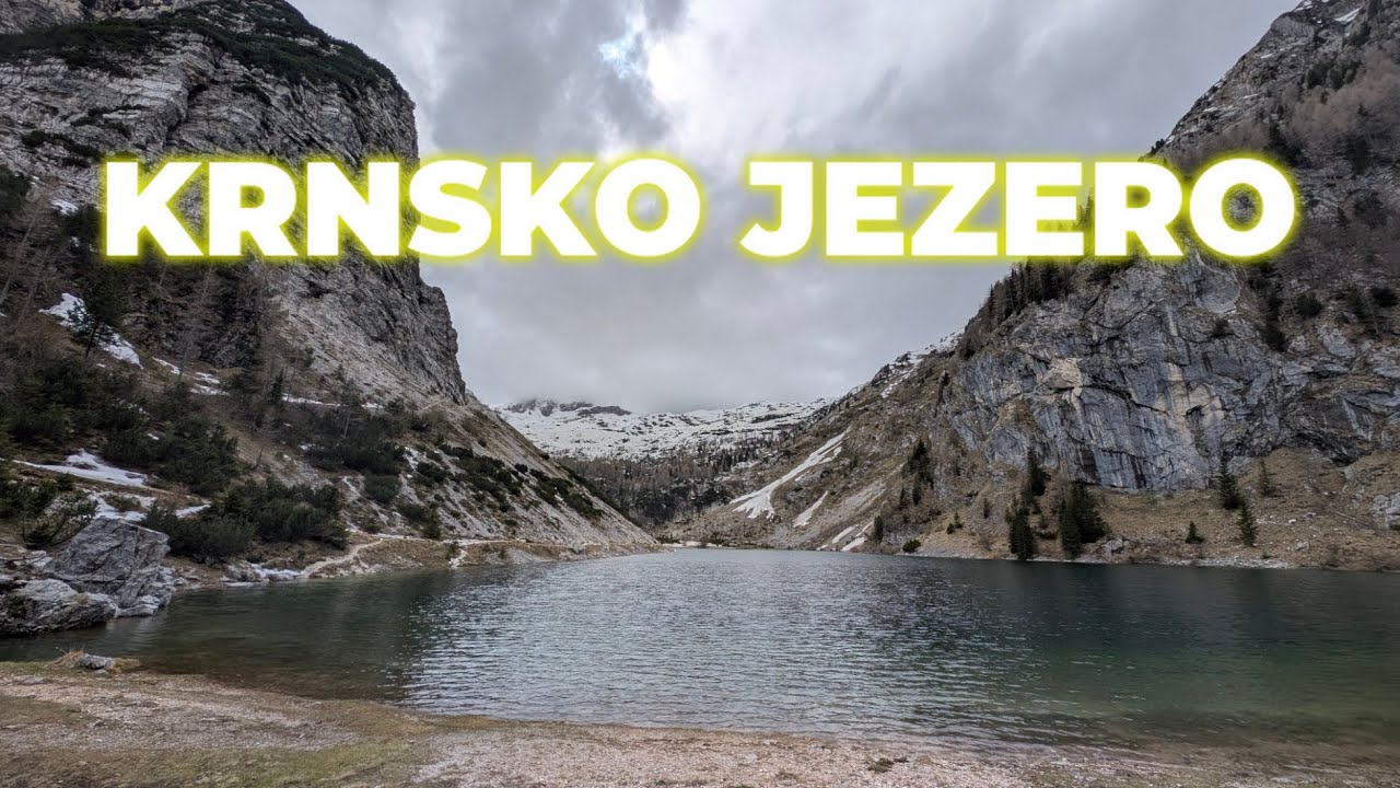 KRNSKO JEZERO 4K Krn Lake Slovenia 21.4.2025. #krn #jezero #krnlake #slovenia #lake