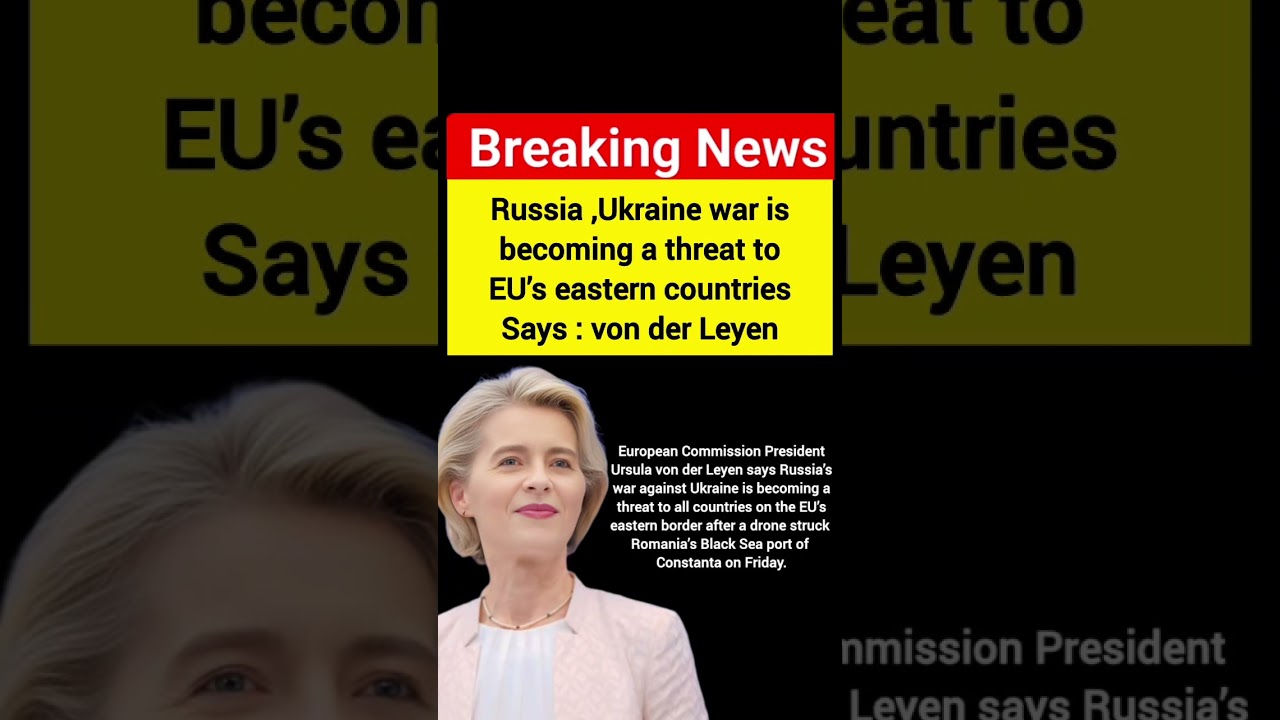 Russia ,Ukraine war is becoming a threat to EU&rsquo;s eastern countries