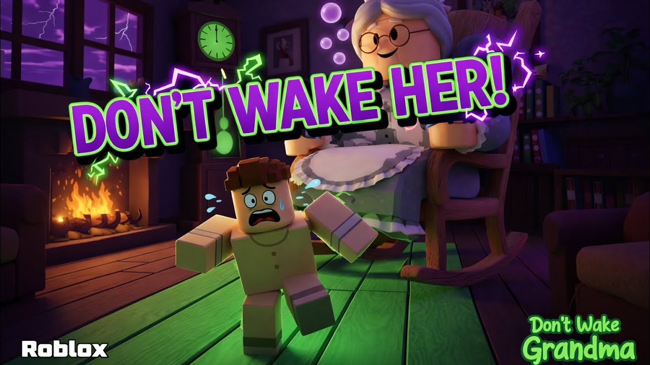 DON’T WAKE GRANDMA 😱 | This Roblox Game Is WAY Too Intense!