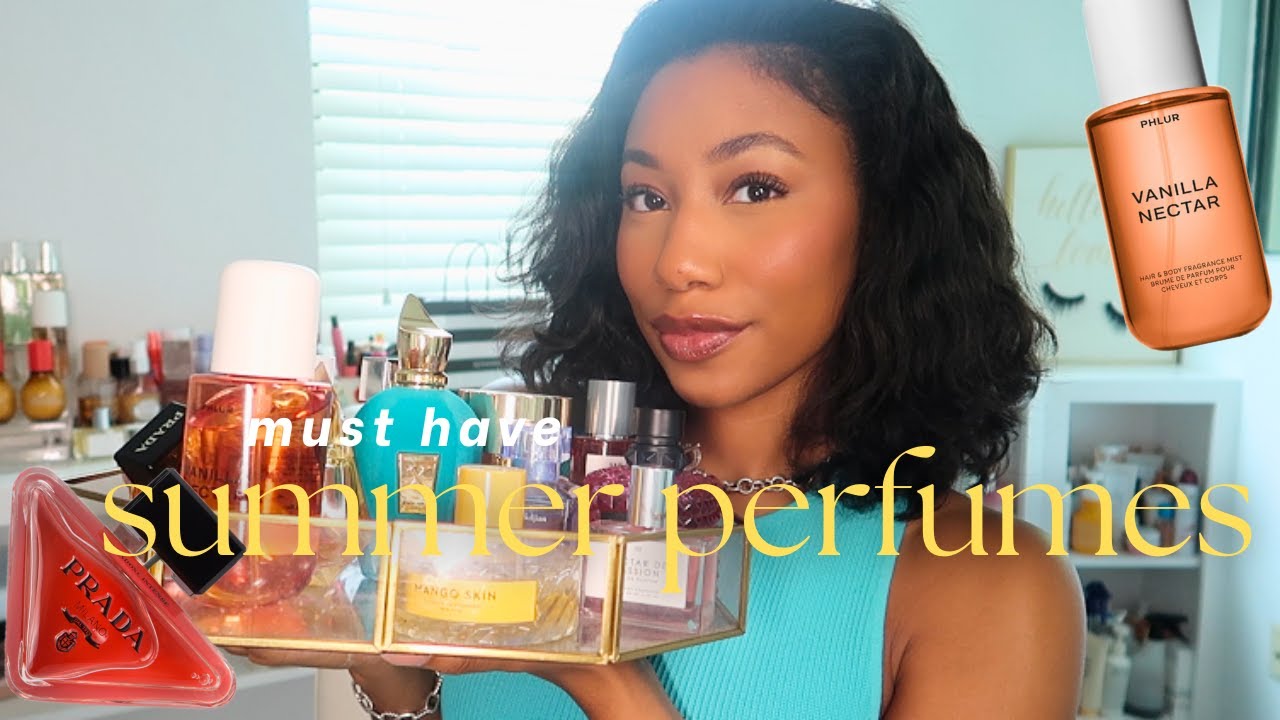 MOST COMPLIMENTED SUMMER PERFUMES 2025+ GIVEAWAY | SMELL LIKE THAT GIRL!
