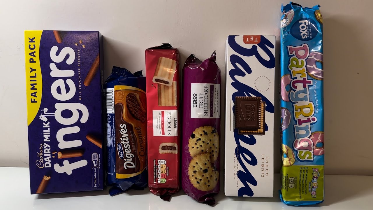 Biscuits for munching from Tesco Superstore