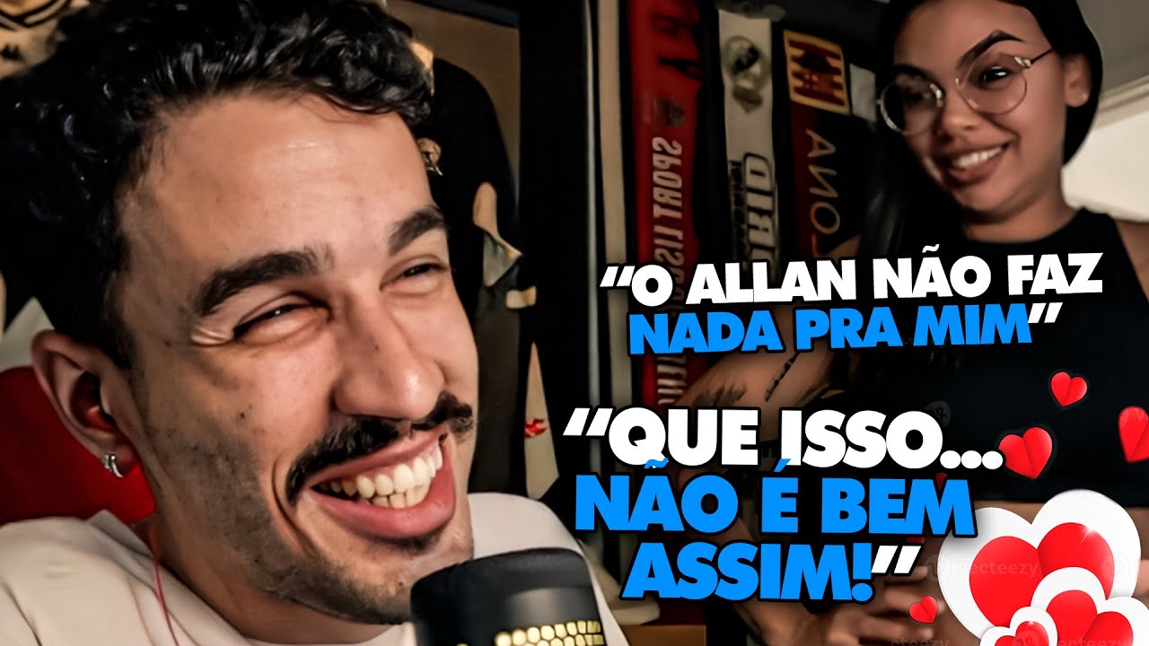 O DIA QUE A ELAINE DEU UM EXPOSED NO ALLAN AO VIVO! EM CLIMA DE DIA DOS NAMORADOS! | Clipes do Stag