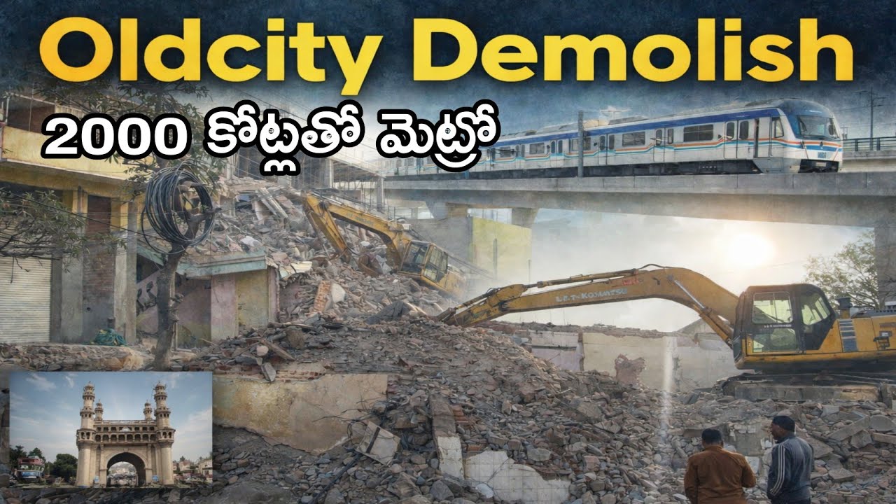 Old City Metro | Hyderabad Oldcity Metro Full Video 