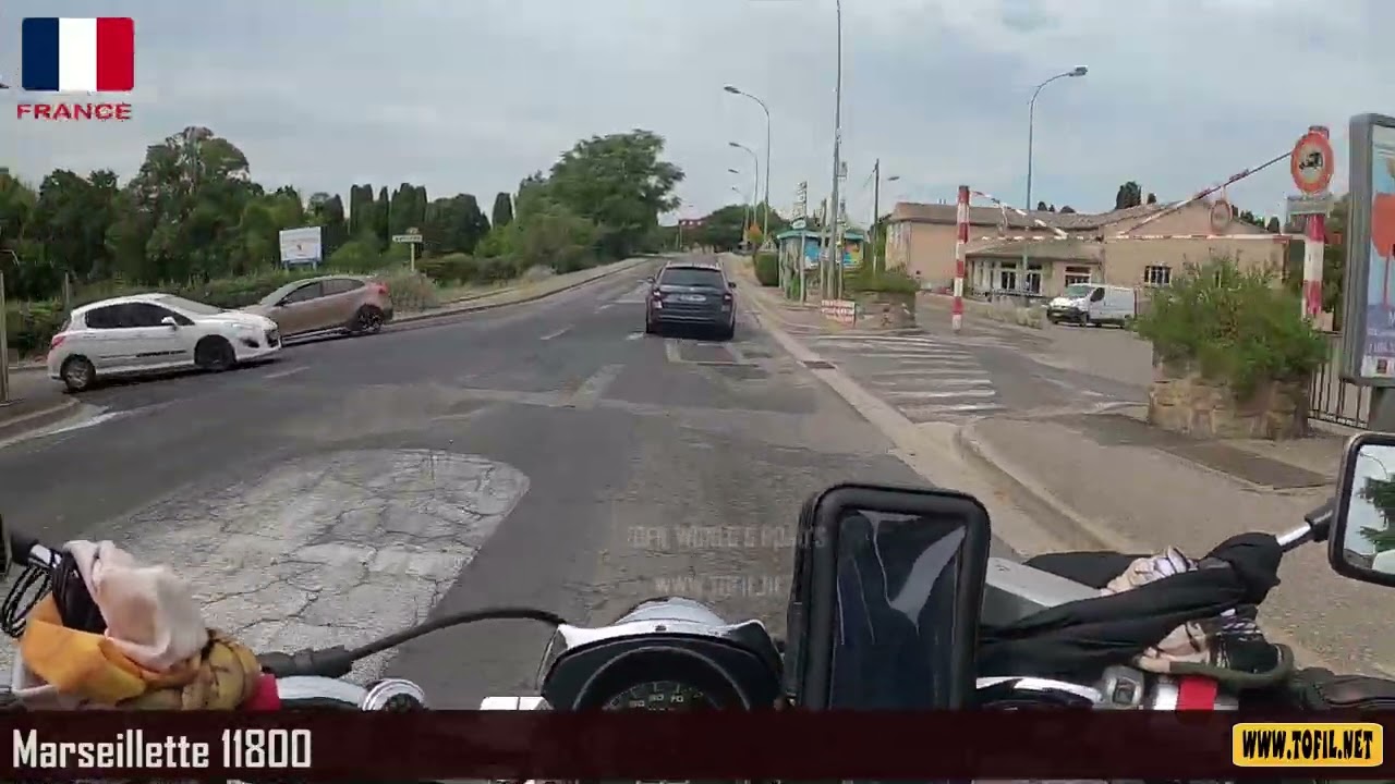 Marseillette 11800 France 2022 Helmet Cam Motorcycle Trip WWW.TOFIL.NET