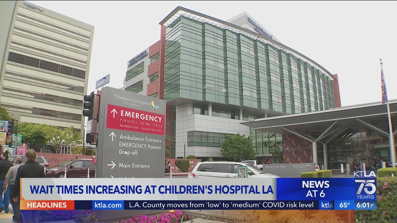 Local flu cases leading to longer wait times at Children's Hospital LA