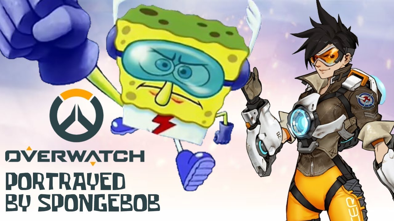 Every Overwatch Hero Portrayed by Spongebob