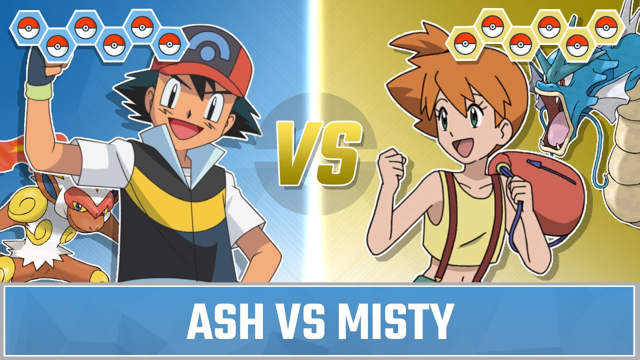 Pokemon Battle: Sinnoh Ash vs Misty