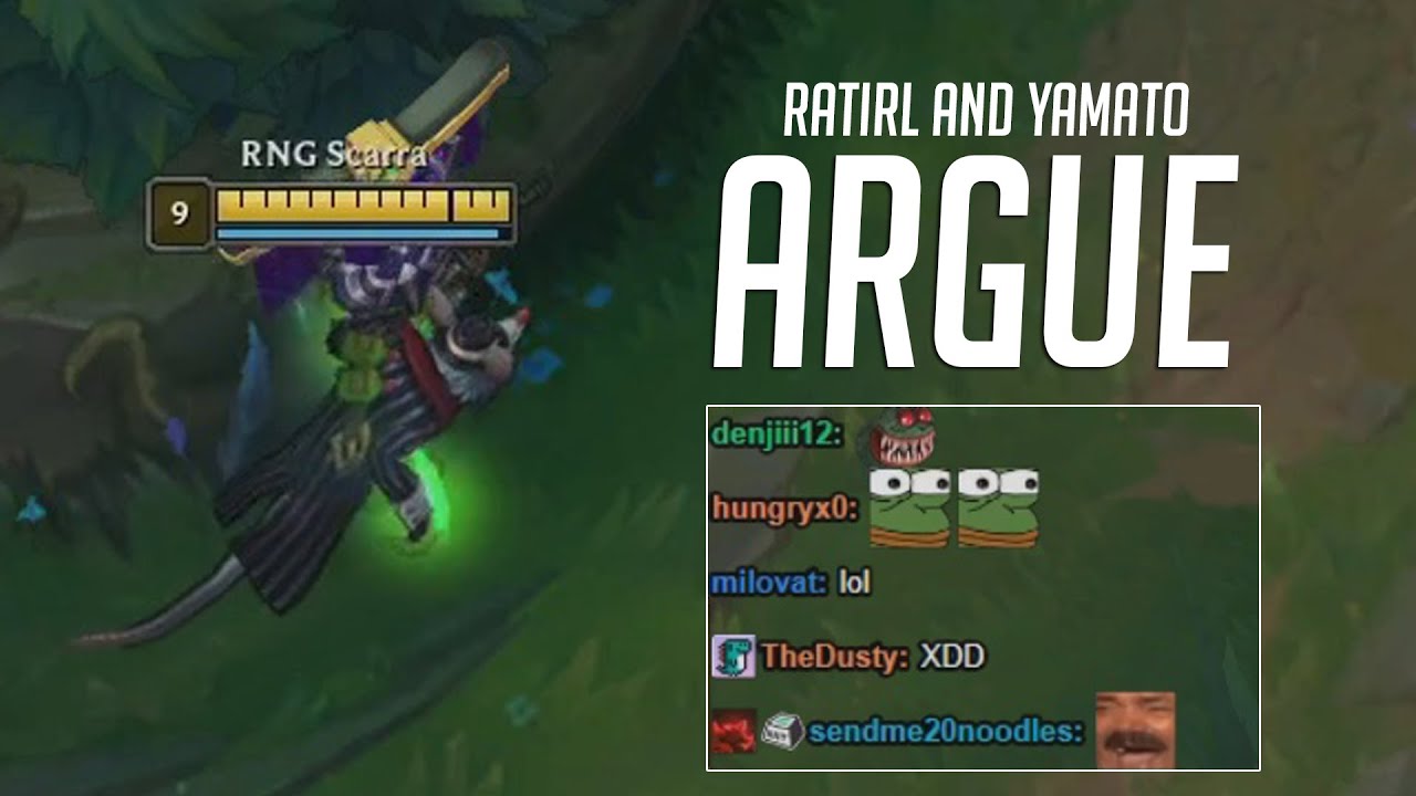 RATIRL and YamatosDeath Argue about Smurf Queue