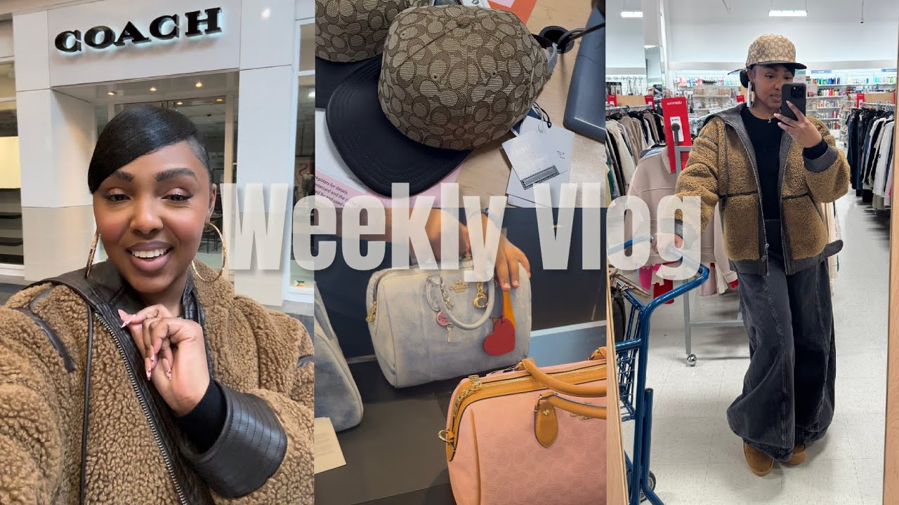 Weekly Vlog | I Got my Camera Back!, Coach Bag Release & More