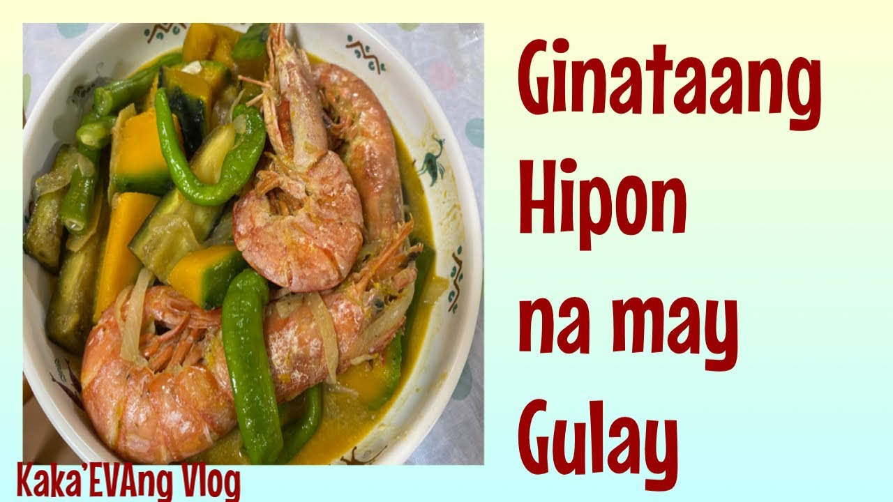 Ginataang Hipon with Gulay/ Creamy Shrimp with vegetables  vlog#61