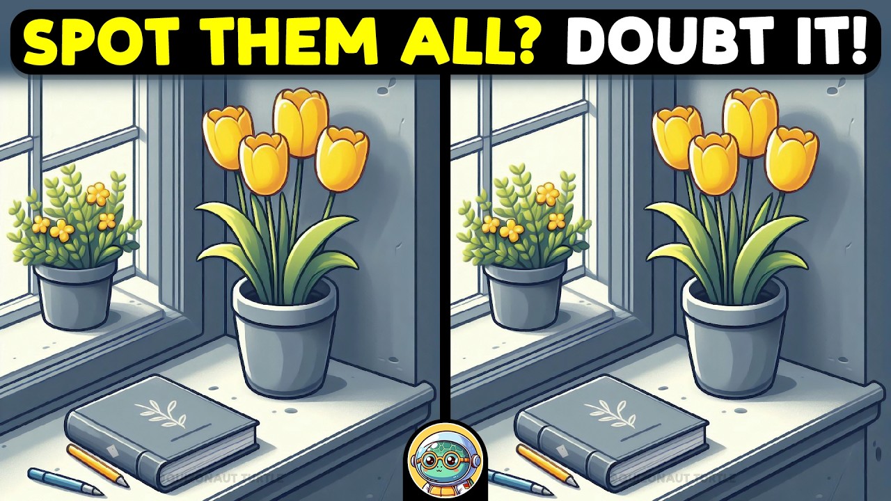 🐢🧩 Spot 3 Differences | Think Fast, Play Smart! 🧩🐢 | Quizonaut Turtle