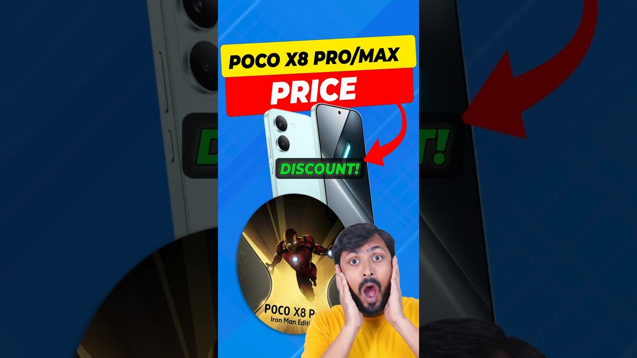 POCO X8 Series Official India Price & OFFERS! 🚀💰